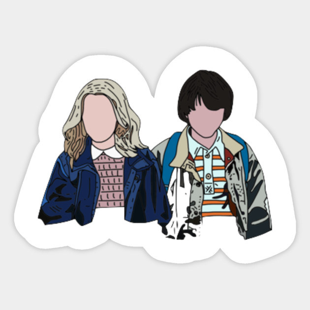 Mileven Stranger Things - Stranger Things - Sticker ...