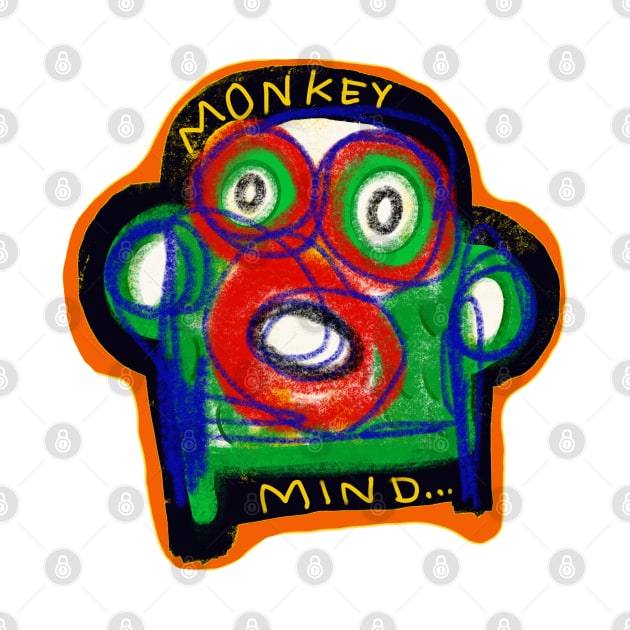 monkey mind by Angel Rivas