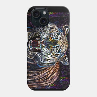 Tiger Head Pop art  02 Phone Case