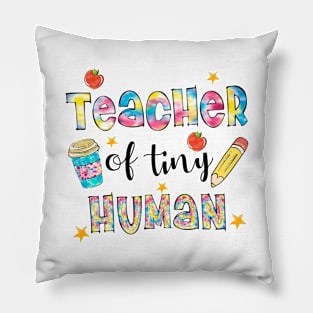 Teacher Quote Cute Funny, Kindergarten, 1st Grade Pillow