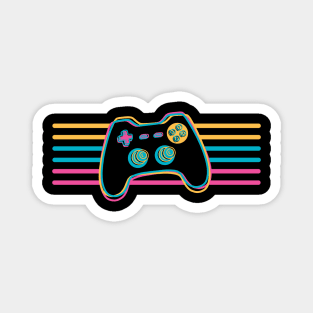 Retro Vintage Gamer Gift Magnet