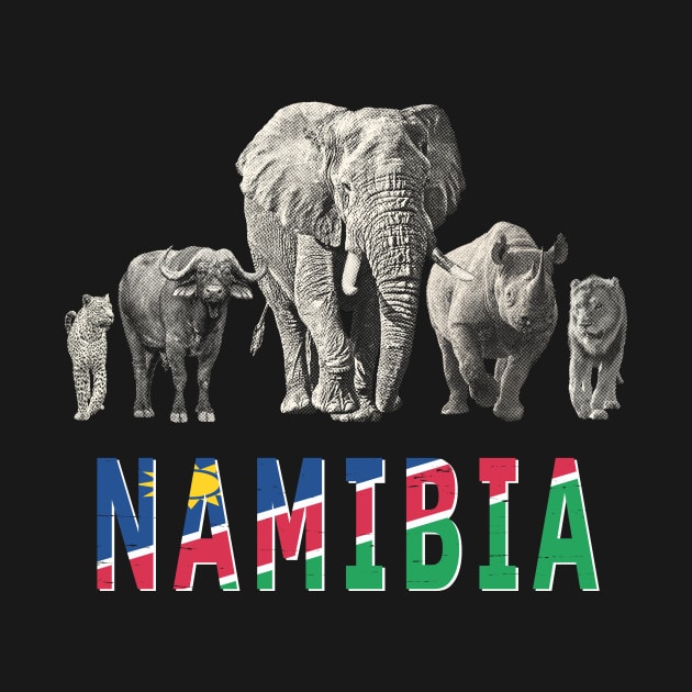 Africa's Big Five Namibia Pride Wildlife by scotch
