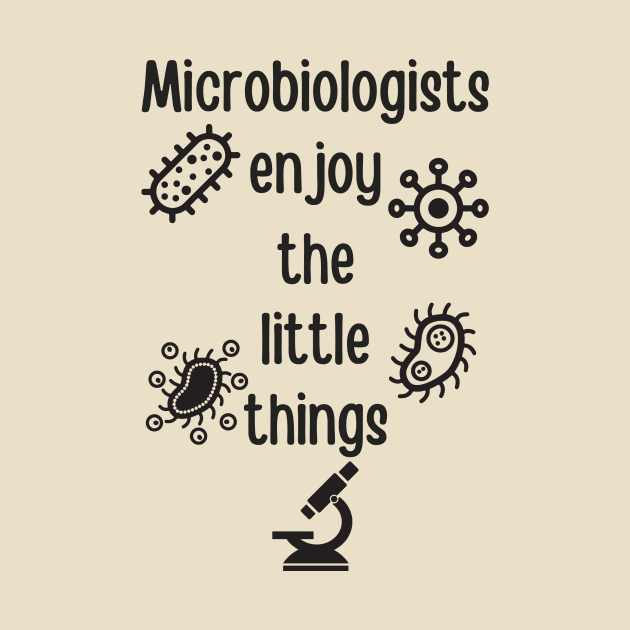 Microbiologists Enjoy The Little Things by Aratack Kinder