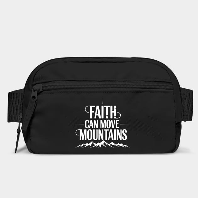 Faith Can Move Mountains Christian Gift by Alex's Store 23