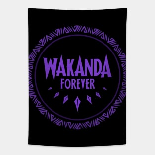 Wakanda Forever Tapestry