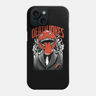 Death Jokes Smiley face Phone Case