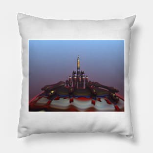 A Shining City on a Hill Pillow