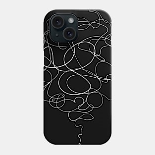 Scribble my mind Phone Case