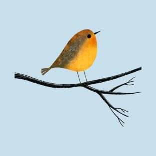 Bird on branch T-Shirt