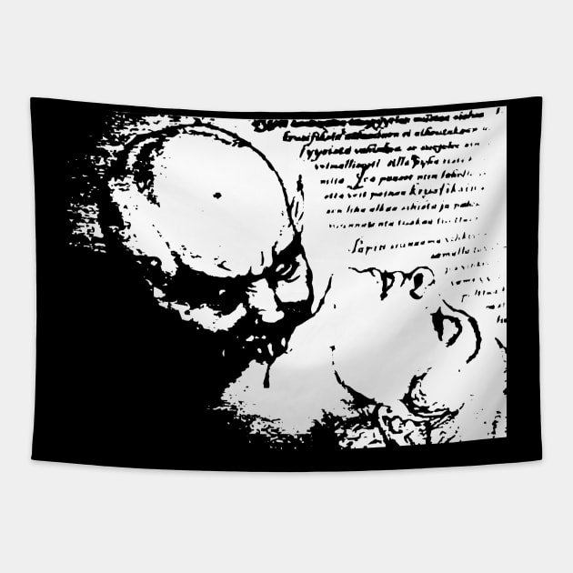 nosferatu kiss Tapestry by horrorshirt