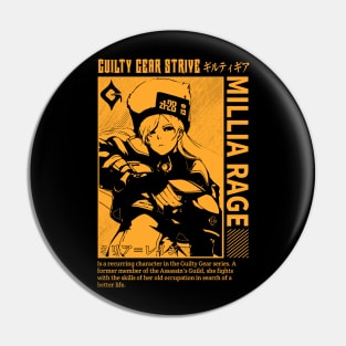 Millia guilty strive orange Pin