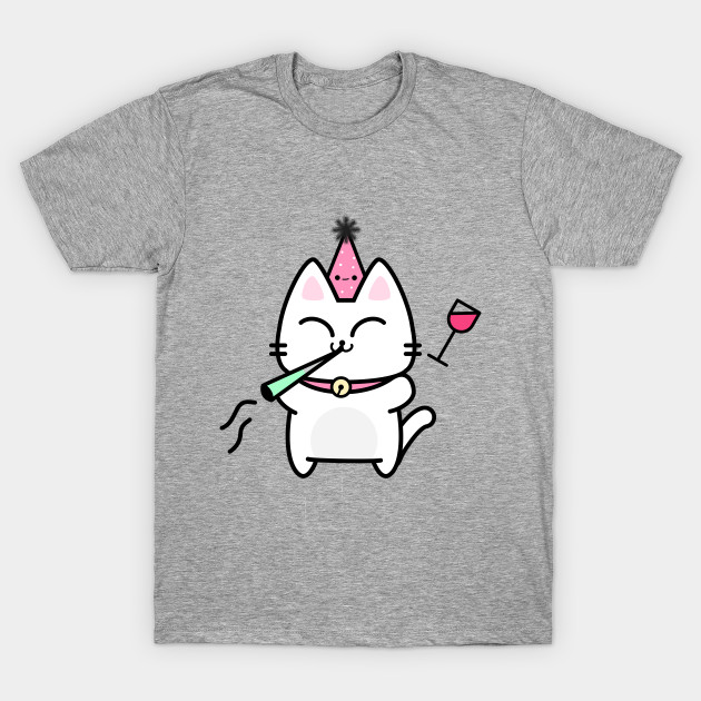 Party Cat Party Cat T Shirt Teepublic Au