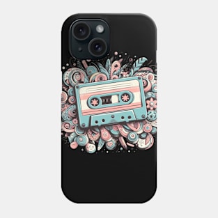 Music tape colorful design Phone Case