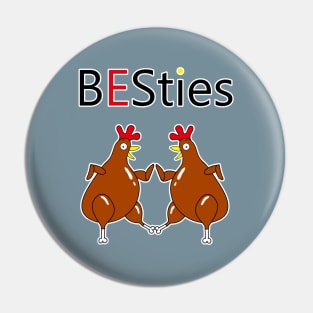 Besties_Chicken Dance Pin