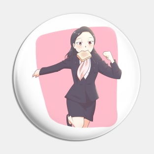 Kim Yo-Jong Toast on Mouth Pin