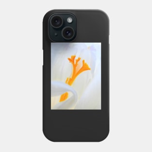 Crocus stamens ~ trumpet Spring Phone Case