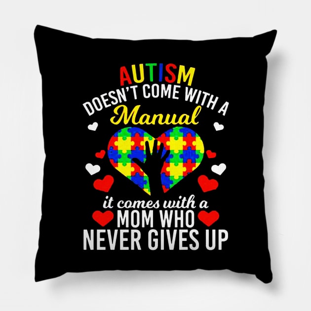 Autism Mom Pillow by szymonnowotny8