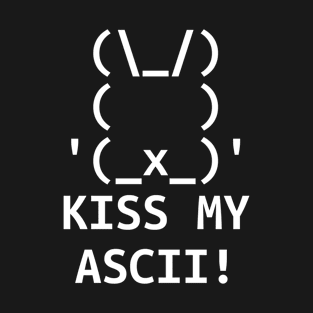 EmotiBunny - Kiss My ASCII T-Shirt