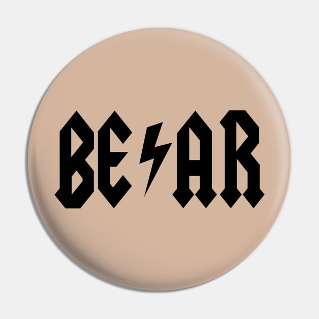 ROCK BEAR by WOOF SHIRT Pin by WOOFSHIRT