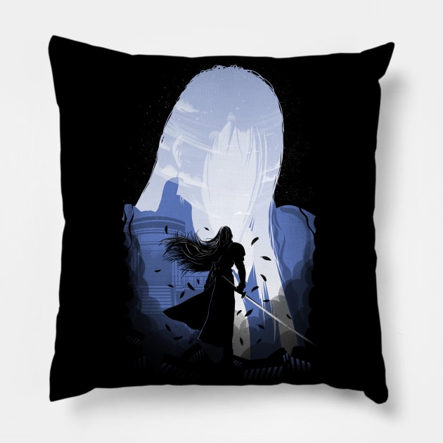 The One Winged Angel Pillow by Donnie