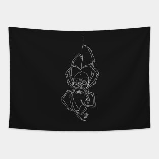 skull spider Tapestry