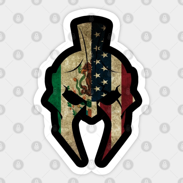 Mexican-American Spartan Helmet Chicano Pride T-Shirt Mexican-American Spartan Helmet Chicano Pride T-Shirt