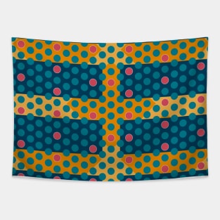 Dots and Squares Tapestry