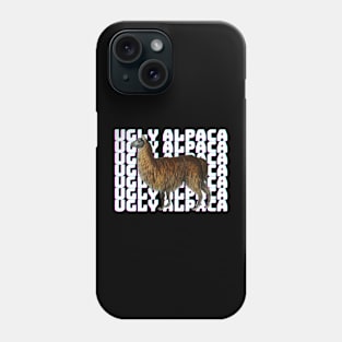 Ugly alpaca Phone Case