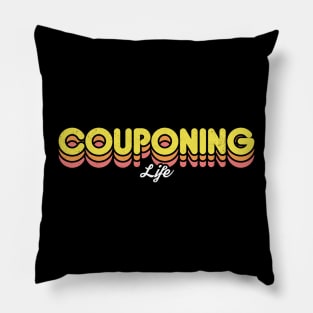 Retro Couponing Life Pillow