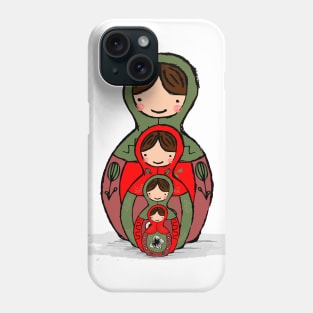 Nesting dolls Phone Case