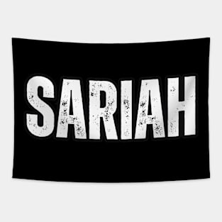 Sariah Name Gift Birthday Holiday Anniversary Tapestry