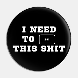 i need to skip this shit Pin