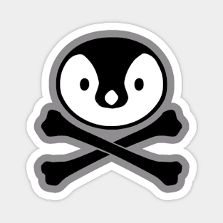 BABY PENGUIN JOLLY ROGER Magnet