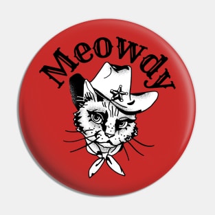 Meowdy Pin