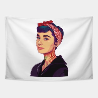 Audrey Hepburn Tapestry