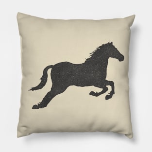 Starry Mustang Pillow