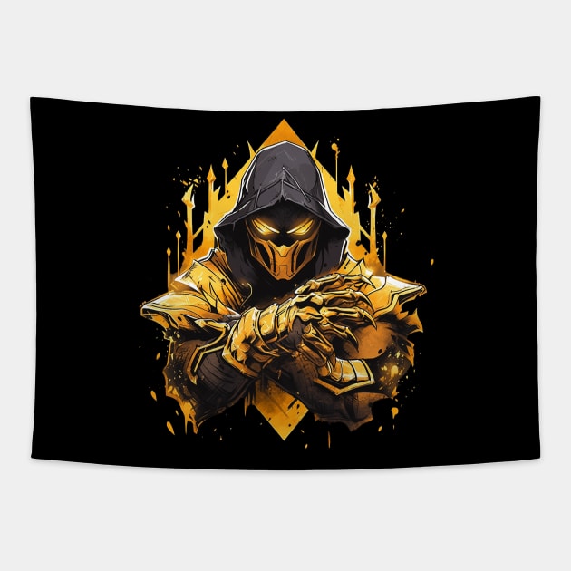 scorpion Tapestry by piratesnow