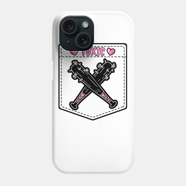 Toxic Bats Phone Case by Rockadeadly