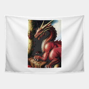 Welsh Dragon Tapestry