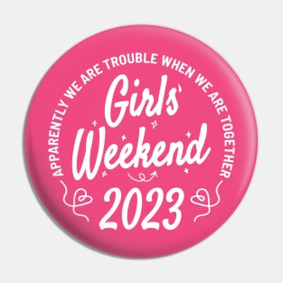 Girls Weekend 2023 - Circle Stamp NYS Pin