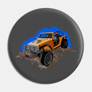 Jeep Trailcat Pin