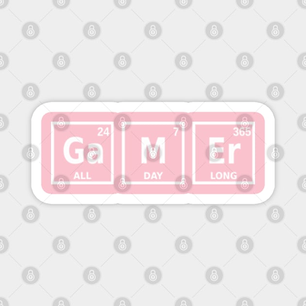 Gamer Elements logo Magnet by Gamers Gear