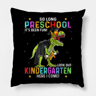 Preschool Graduation Class 2024 Pre k Dinosaur Kids Pillow