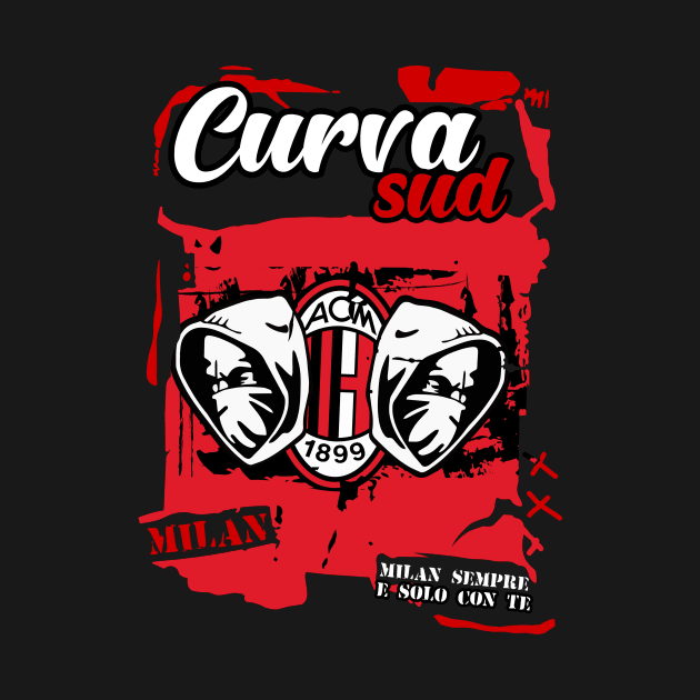 Curva sud milano by lounesartdessin