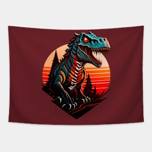 Summer T-Rex Tapestry