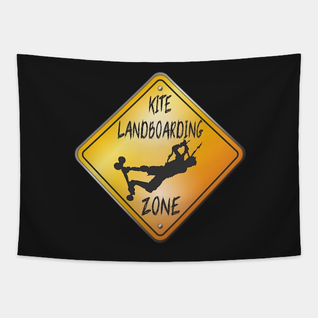 Kitelandboarding Zone Tapestry by Manikool