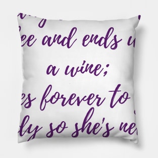 Coffee and Wine Pillow