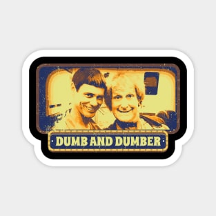 Dumb vintage Dumber Magnet