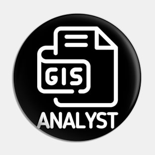 Gis Analyst, Shapefile, Gis Specialist, Geospatial Pin