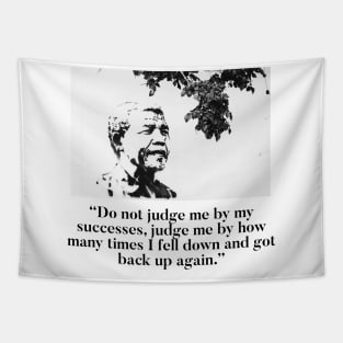 Nelson Mandela - Make mistakes Tapestry